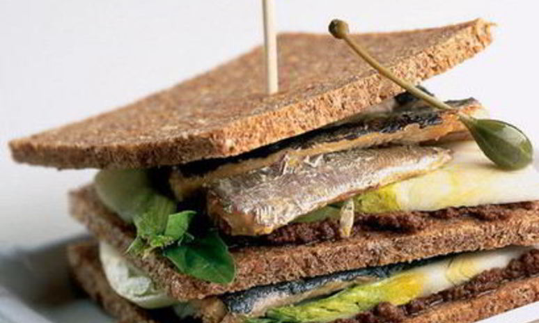 Рецепт сэндвича с сардинами