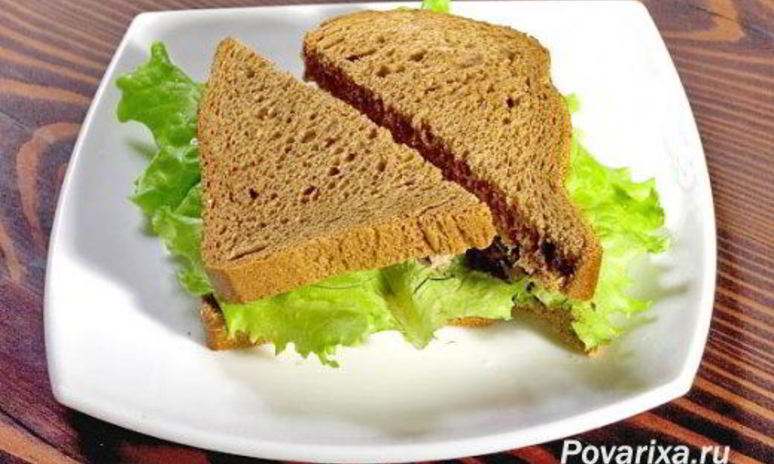 Рецепт сэндвича с тунцом