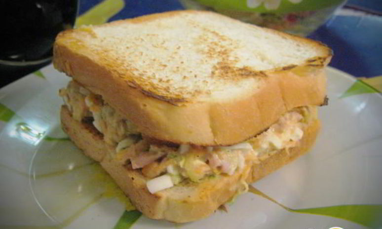 Рецепт сэндвича с тунцовым салатом