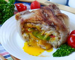 Сэндвич в беконе