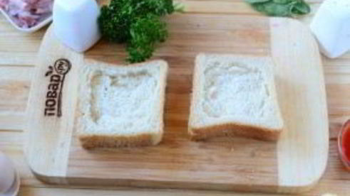 сэндвич в беконе