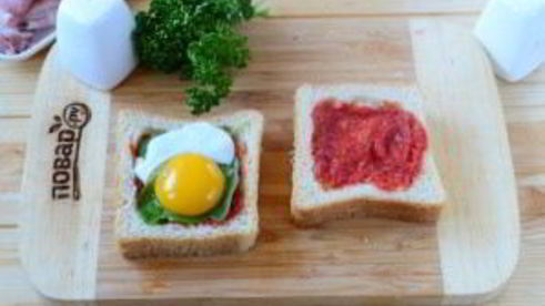 сэндвич в беконе