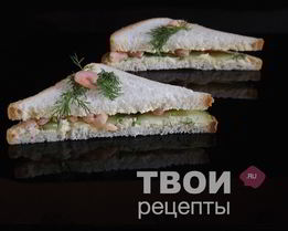 Сэндвичи с креветками