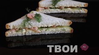 Сэндвичи с креветками