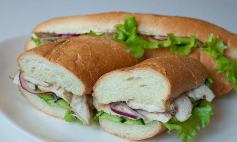 Рецепт сэндвичей с курицей и маринованным цуккини