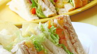 Сэндвичи с овощами