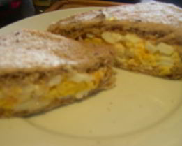 Сэндвичи с яйцом в индийском стиле