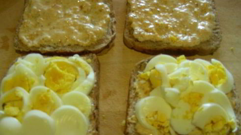 сэндвичи с яйцом в индийском стиле