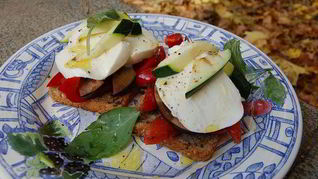 Вегетарианский клаб-сэндвич