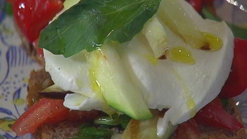 вегетарианский клаб-сэндвич