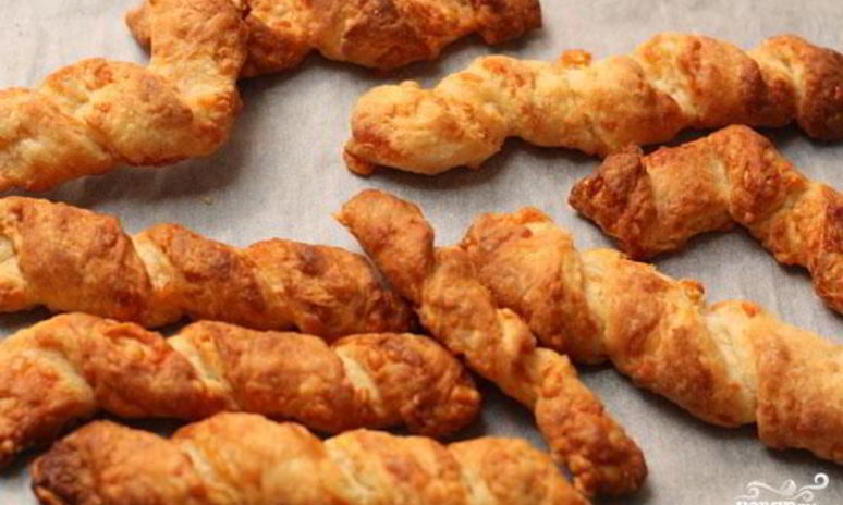 Рецепт сырных палочек к супу