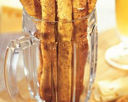 Сырные палочки с ветчиной