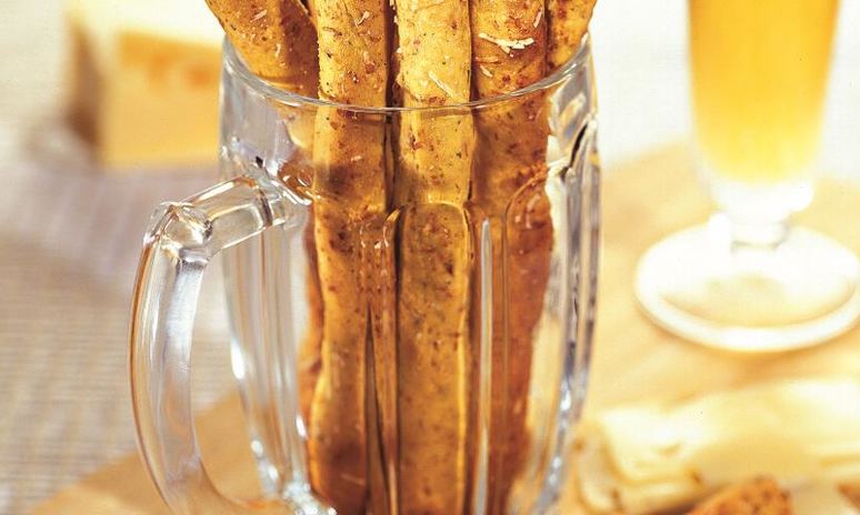 Рецепт сырных палочек с ветчиной