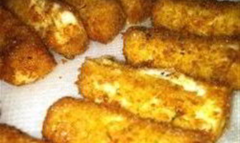 Рецепт сырных палочек в кляре