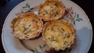 Сырные тарталетки