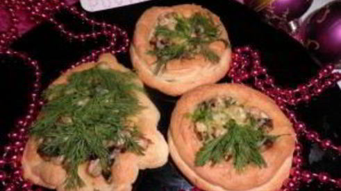 тарталетки новогодние