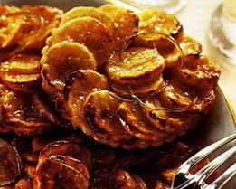 Тарталетки с бананами