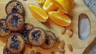 Тарталетки с франжипаном