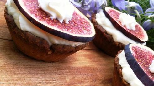 тарталетки с инжиром и кремом рикотта