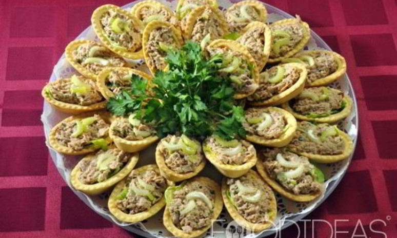 Рецепт тарталеток с курицей и сыром