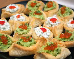 Тарталетки с начинкой