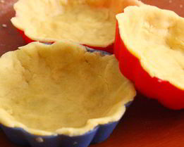 Тарталетки с шоколадным кремом