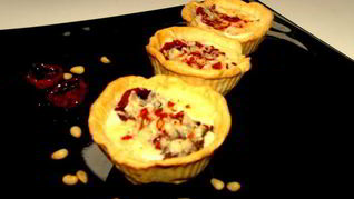 Тарталетки с сыром Джюгас