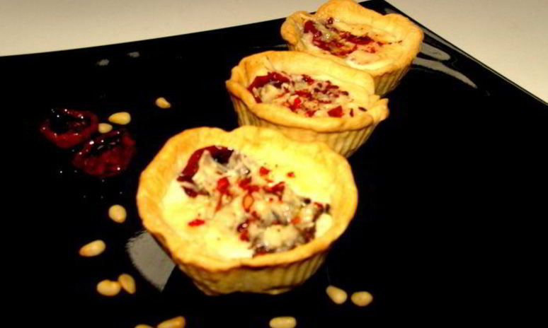 Рецепт тарталеток с сыром джюгас