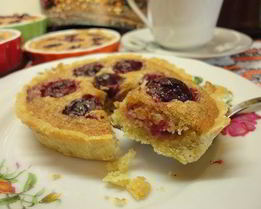 Тарталетки с вишней