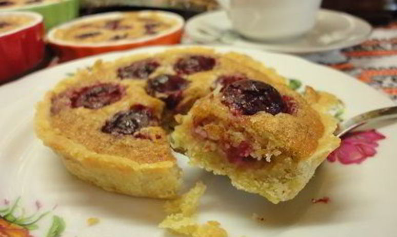 Рецепт тарталеток с вишней