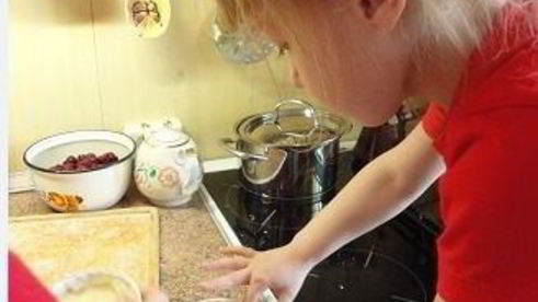 тарталетки с вишней