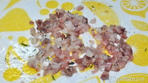 закуска с селедкой и свеклой в тарталетках