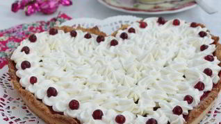 Брусничный тарт