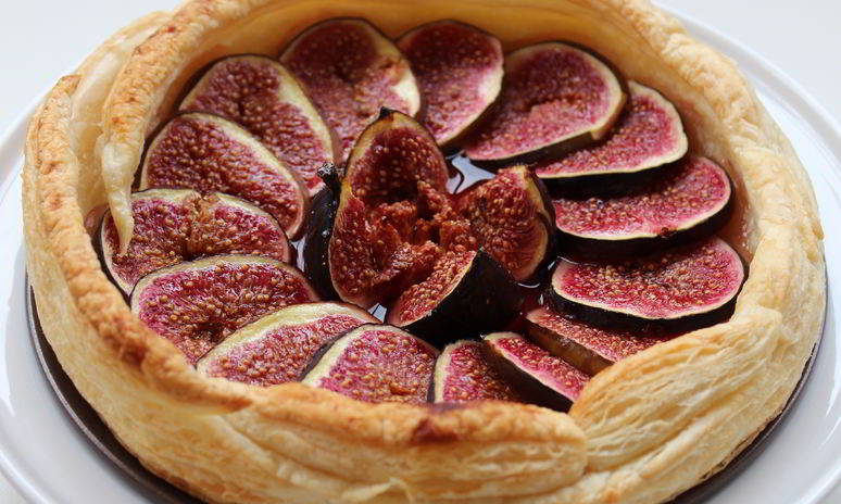 Рецепт быстрого тарта с инжиром