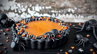 Черный тарт Hello Halloween