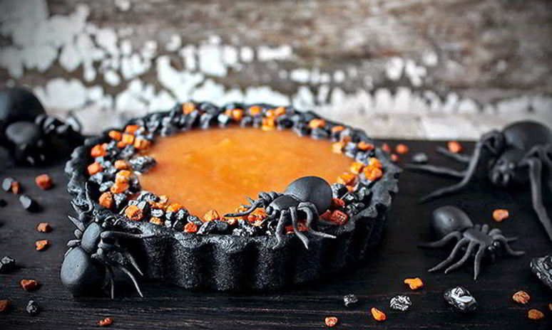 Рецепт черного тарта hello halloween