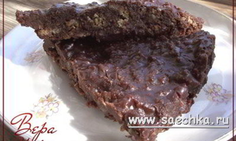 Рецепт хрустящего шоколадного тарта