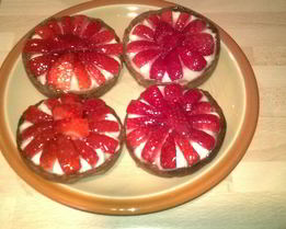 Клубничный Тарт Tarte aux fraises