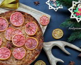 Лимонный тарт с франжипаном