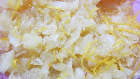 лимонный тарт с франжипаном