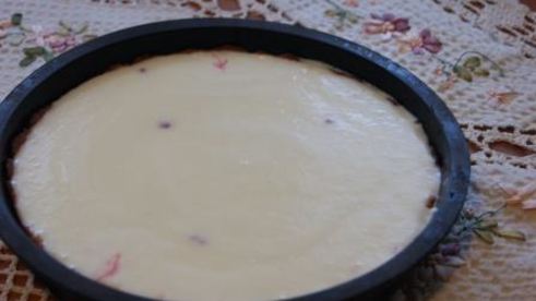 малиновый тарт со сливочной заливкой