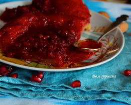 Малиновый тарт татен