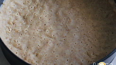 миндальный тарт с шоколадно-грейпфрутовым кремом