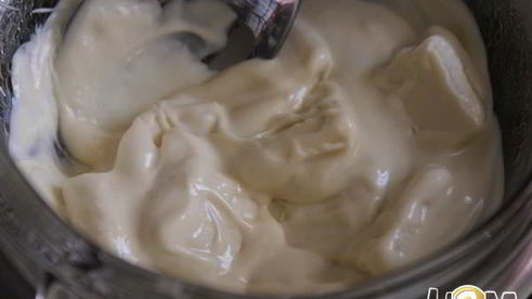 миндальный тарт с шоколадно-грейпфрутовым кремом