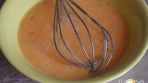 миндальный тарт с шоколадно-грейпфрутовым кремом