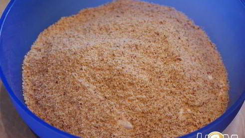 миндальный тарт с шоколадно-грейпфрутовым кремом