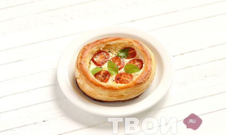 Рецепт мини тарты с фетой и черри