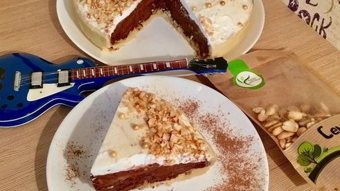 шоколадно-арахисовый тарт мужская страсть