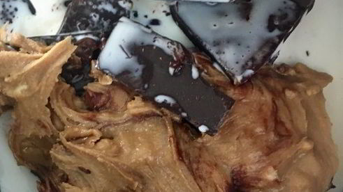 шоколадно-арахисовый тарт мужская страсть