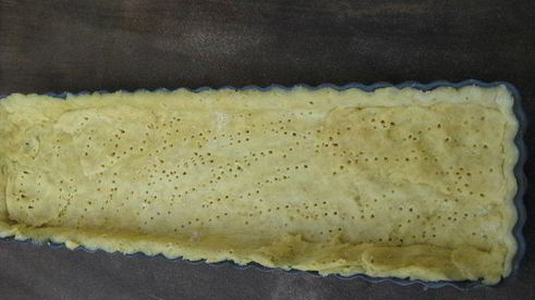 шоколадно-арахисовый тарт